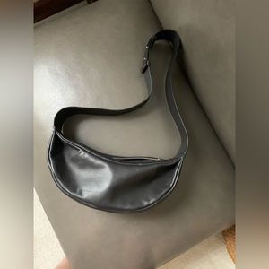 Cos leather crossbody bag